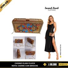 Casino glam clutch