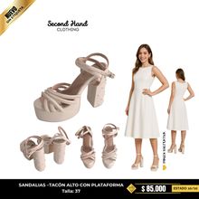 Sandalias tacón plataforma